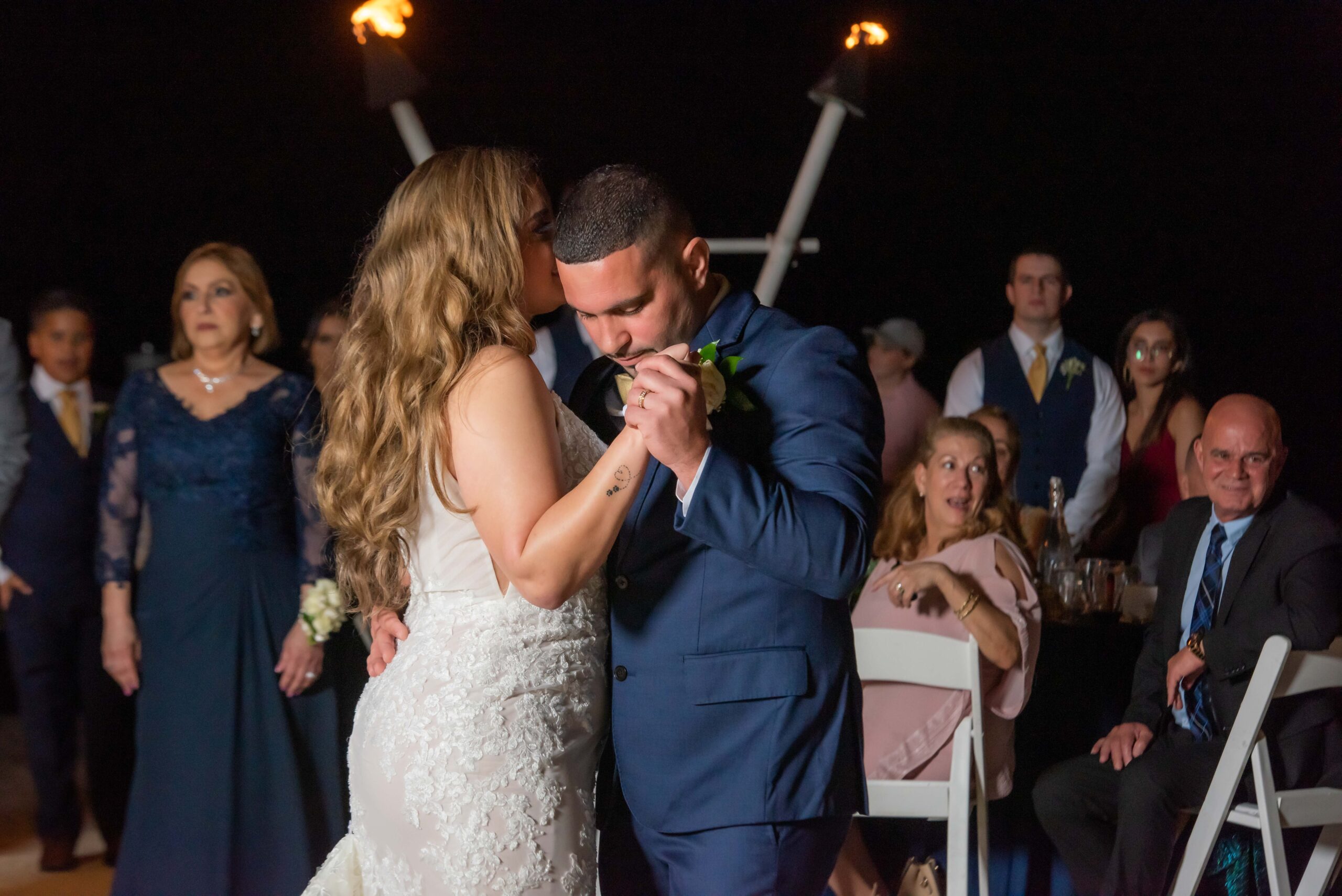 First dance captured by a wedding videographer in Homestead
